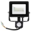 LED reflektor halogén 20W 1620lm 6500K IP65 fekete mozgásérzékelő MH Kobi