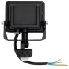 LED reflektor halogén 30W 2505lm 6500K IP65 fekete mozgásérzékelő MH Kobi