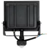 LED reflektor halogén 50W 4270lm 4000K IP65 fekete mozgásérzékelő MH Kobi