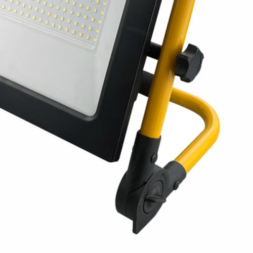 50 W-os hordozható reflektor állványon, semleges színű 4000 000 erős