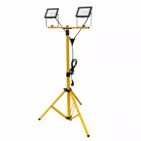 HALOGÉN LED reflektor Munkalámpa állványon 2x 30W 4000K