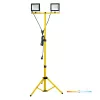 LED Reflektor Kültéri Kerti 100W 8500lm 4000K Semleges 110° IP54 IK06 Fekete Sárga Tigra Kobi