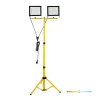 LED Reflektor Kültéri Kertre 200W 17000lm 4000K Semleges 110° Szabályozható IP54 IK06 Fekete Sárga Tigra Kobi