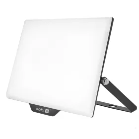   Kültéri LED reflektor lámpa 100W 8500lm 6000K felületre szerelhető IP65 fekete DELYO Kobi