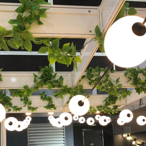 Outdoor Garden Water Girland fénylánc medence tóhoz 7,74 m 10x LED Ball 10W 2500K Kobi