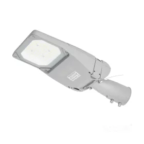   LED utcai lámpa, ipari, közúti lámpatest, 35W, 5950lm, 4000K, semleges, IK09, IP66, szürke, Master Street, Kobi