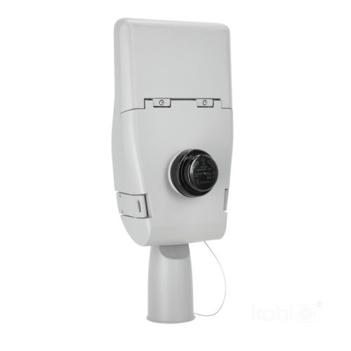 LED utcai lámpa, ipari, közúti lámpatest, 35W, 5950lm, 4000K, semleges, IP66, IK09, szürke, Master Street, Kobi