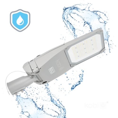 LED Utcai Lámpa Ipari Úti Lámpatest 120W 20400lm 4000K Semleges IP66 IK09 Szürke Master Street Kobi