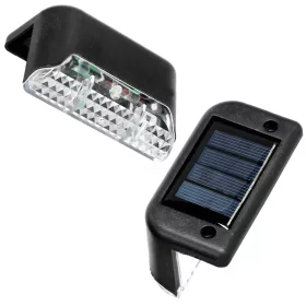   Napelemes LED reflektor kültéri kertre 0.06W lm 3000K meleg fényű, alkonykapcsolóval, IP44, fekete, Photon Kobi