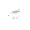 Napelemes LED reflektor kültéri kertre 0.06W lm 3000K meleg fényű, alkonykapcsolóval, IP44, fekete, Photon Kobi