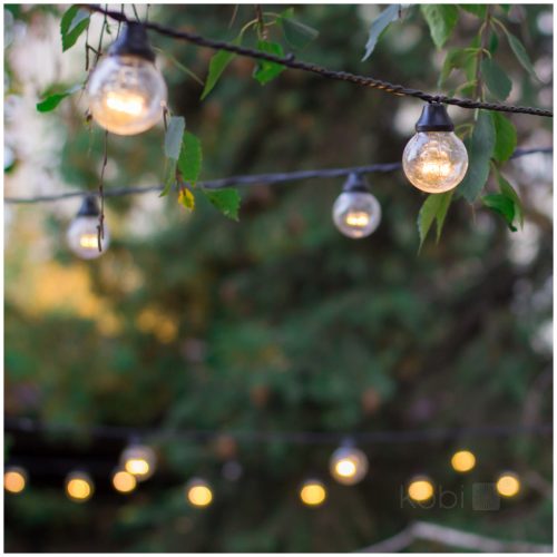 Napelemes lámpa, Girland, Kültéri, Kerti, LED, 0.12W, 3000K, Meleg fekete, IP44, Starlight Kobi