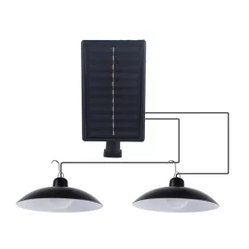   Napelemes kerti lámpa kültéri LED 0.5W 180lm 6000K hideg fekete IP44 Sway Kobi