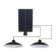 Napelemes kerti lámpa kültéri LED 0.5W 180lm 6000K hideg fekete IP44 Sway Kobi