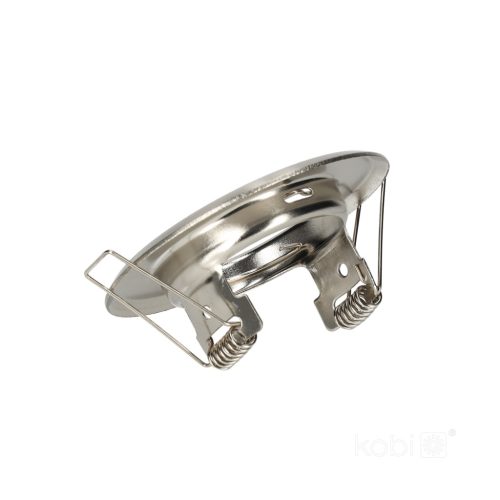 Süllyesztett GU10 halogén spotlámpa, króm, kerek, Kobi