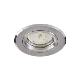   Süllyesztett GU10 halogén süllyesztett spotlámpa, kerek, króm, Kobi