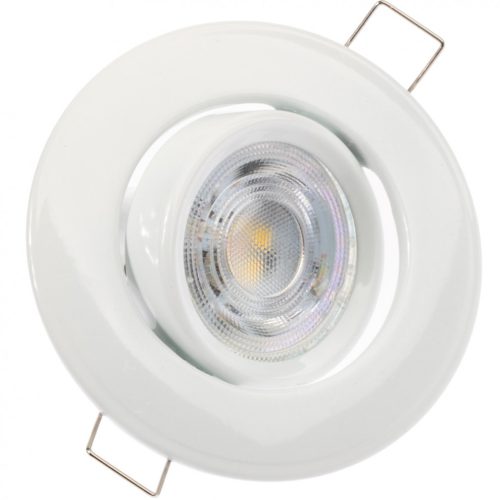 Mozgatható halogén lámpatest GU10 MR16 Gx5.3 OH31 fehér Kobi