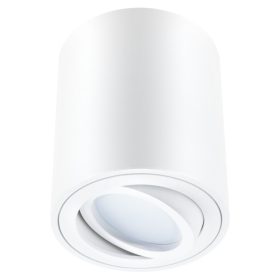   Felületre szerelhető halogén lámpatest Spot OH36L KOBI ROUND MOVABLE GU10 WHITE