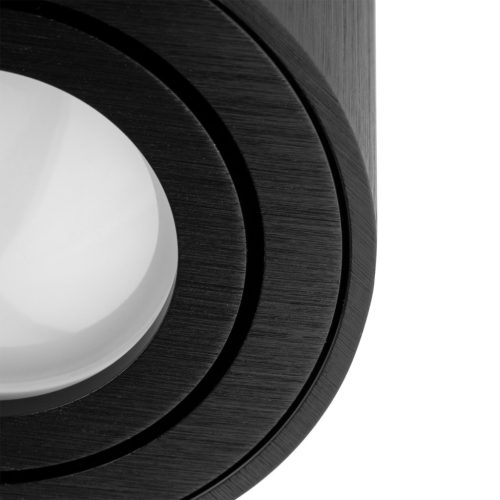 Felületre szerelhető halogén lámpatest Spot OH36 KOBI ROUND MOVABLE GU10 Fekete