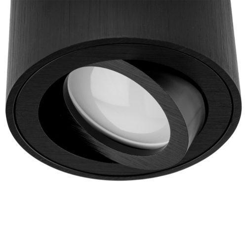 Felületre szerelhető halogén lámpatest Spot OH36 KOBI ROUND MOVABLE GU10 Fekete