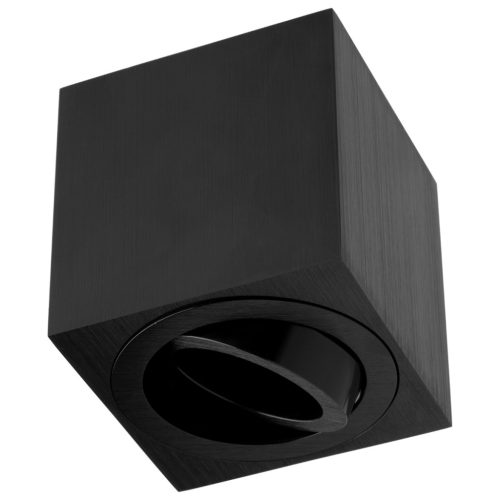 Felületre szerelhető lámpatest OH37 SQUARE GU10 KOBI FEKETE