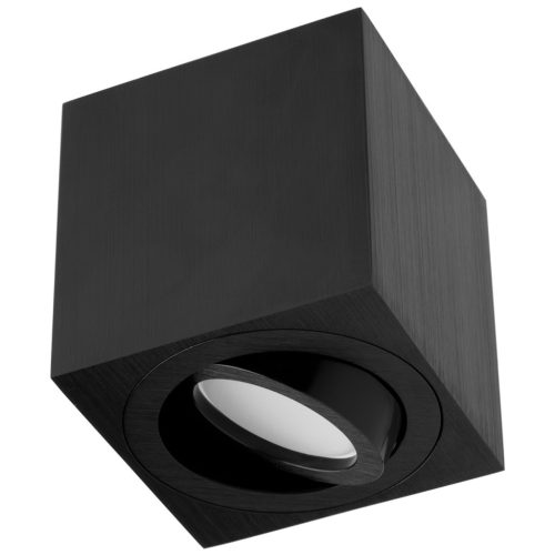 Felületre szerelhető lámpatest OH37 SQUARE GU10 KOBI FEKETE