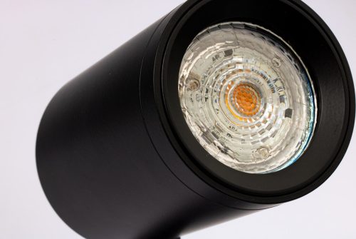 KOBI oldalfali és mennyezeti spotlámpa fekete