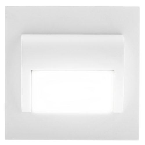 Decorus 9 LED 1,2W fehér PROVERO lépcsőházi lámpatest, hideg