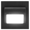 DECORUS 9 LED 1.2W Graphite ProVero lépcsőházi lámpatest Cold
