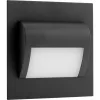 DECORUS 9 LED 1.2W Graphite ProVero lépcsőházi lámpatest Cold
