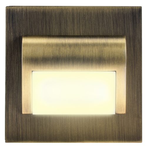 LED lépcsőlámpa 1,2W meleg sárgaréz DECORUS 9 ProVero