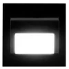 DECORUS 9 LED 1.2W fekete ProVero Cold lépcsőházi lámpatest