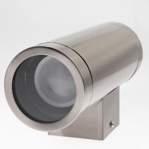 Kerti homlokzati lámpa felső és alsó LED QUAZAR 10 GU10 IP44 KOBI ALUMÍNIUM KRÓM