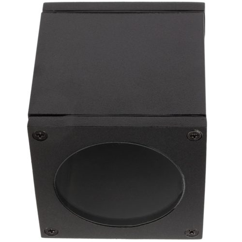 SPOT LED QUAZAR 17 GU10 IP44 KOBI ALUMÍNIUM négyzet alakú fekete mennyezeti lámpa