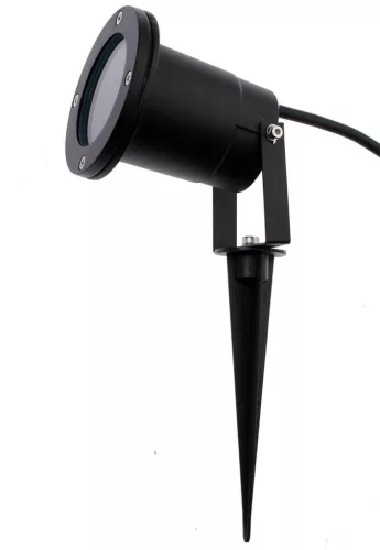 LED kerti lámpa GU10 IP65 TIGHT Fekete - 1m kábel