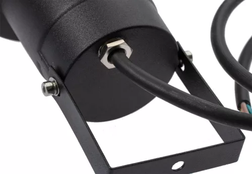 LED kerti lámpa GU10 IP65 TIGHT Fekete - 1m kábel