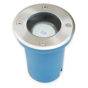   Földre szerelhető lampatest GU10 IP65 IK09 Kerek ENTRADA 2 KOBI