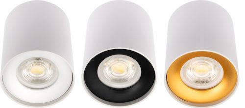 HALOGÉN felületre szerelhető SPOT TUBA lámpatest LED GU10 TRIO White KOBI-hoz