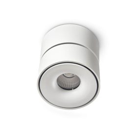   LED MENNYEZETI VILÁGÍTÁS LAHTI 10W 700lm 3000K ROUND fehér szerkezet. KOBI