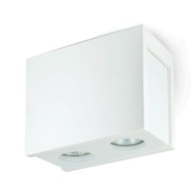   FELÜLETRE SZERELŐ MENNYEZETI LÁMPA PURO 2xGU10 fehér/fehér KOBI