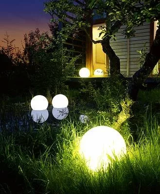 Kerti labdás LÁMPA a kertbe E27 GARDEN BALL S Kobi 25cm