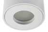Felületre szerelt HALOGÉN vízálló alumínium SPOT TUBE 95mm IP44 fehér AQUARIUS ROUND Kobi
