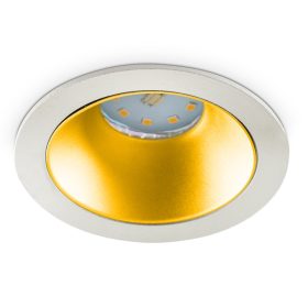   Kerek süllyesztett mennyezeti rögzítő fix GU10 MR16 arany SIENA Kobi