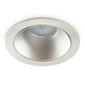   Kerek süllyesztett mennyezeti rögzítő fix GU10 MR16 ezüst SIENA Kobi