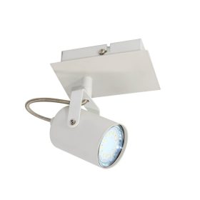   Felületre szerelhető mennyezeti lámpatest, GU10 reflektor, WHITE SPOT ARLES Kobi