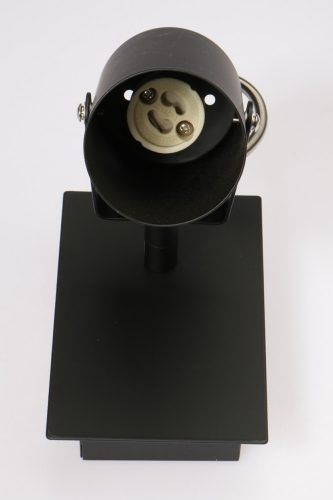 Felületre szerelhető mennyezeti lámpatest, GU10 reflektor, BLACK SPOT ARLES Kobi