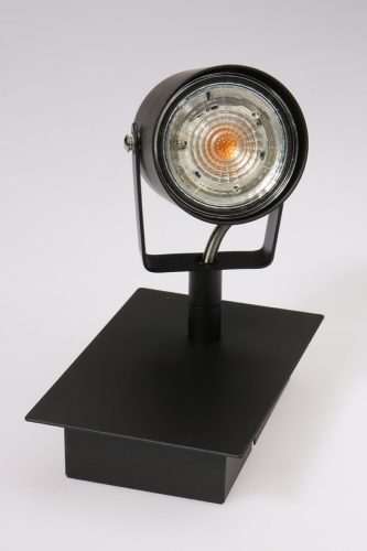 Felületre szerelhető mennyezeti lámpatest, GU10 reflektor, BLACK SPOT ARLES Kobi