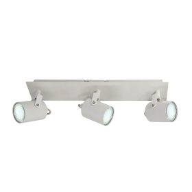   Felületre szerelhető mennyezeti lámpatest Reflektor 3xGU10 WHITE SPOT ARLES Kobi