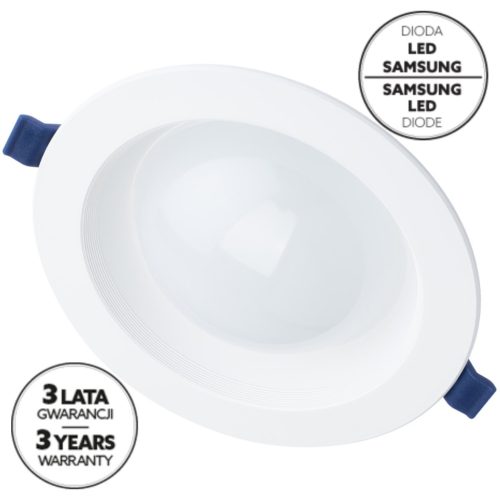Süllyesztett lámpatest LED Panel 12W 960lm 4000K Semleges Dióda SAMSUNG SATURN Kobi