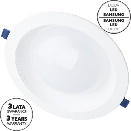 Süllyesztett lámpatest LED Panel 18W 1440lm 4000K Semleges Dióda SAMSUNG SATURN Kobi