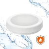 LED kültéri mennyezeti lámpa, 12W, 1260lm, 4000K, 120°, fehér, IP65, Nairos Kobi